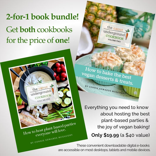 The Carrot Underground Cookbook Volumes One & Two Bundle