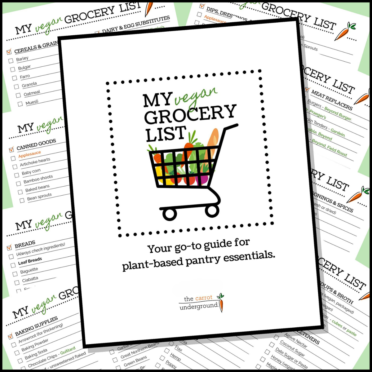 My Vegan Grocery List